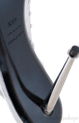 PVC Crystal Slingback Heels
