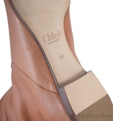 Cutout Flat Leather Boots