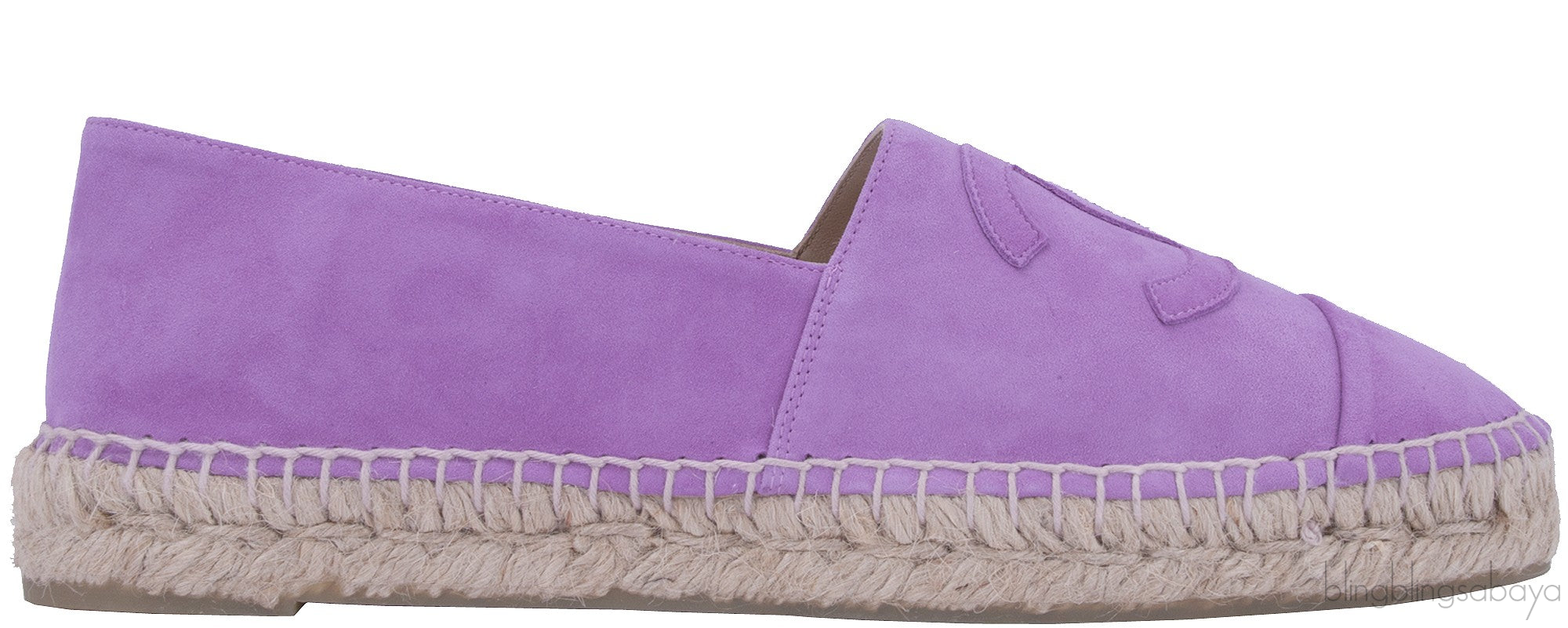 CC Suede Light Purple Espadrille
