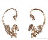 Gold Plated Mono Ear Cuff