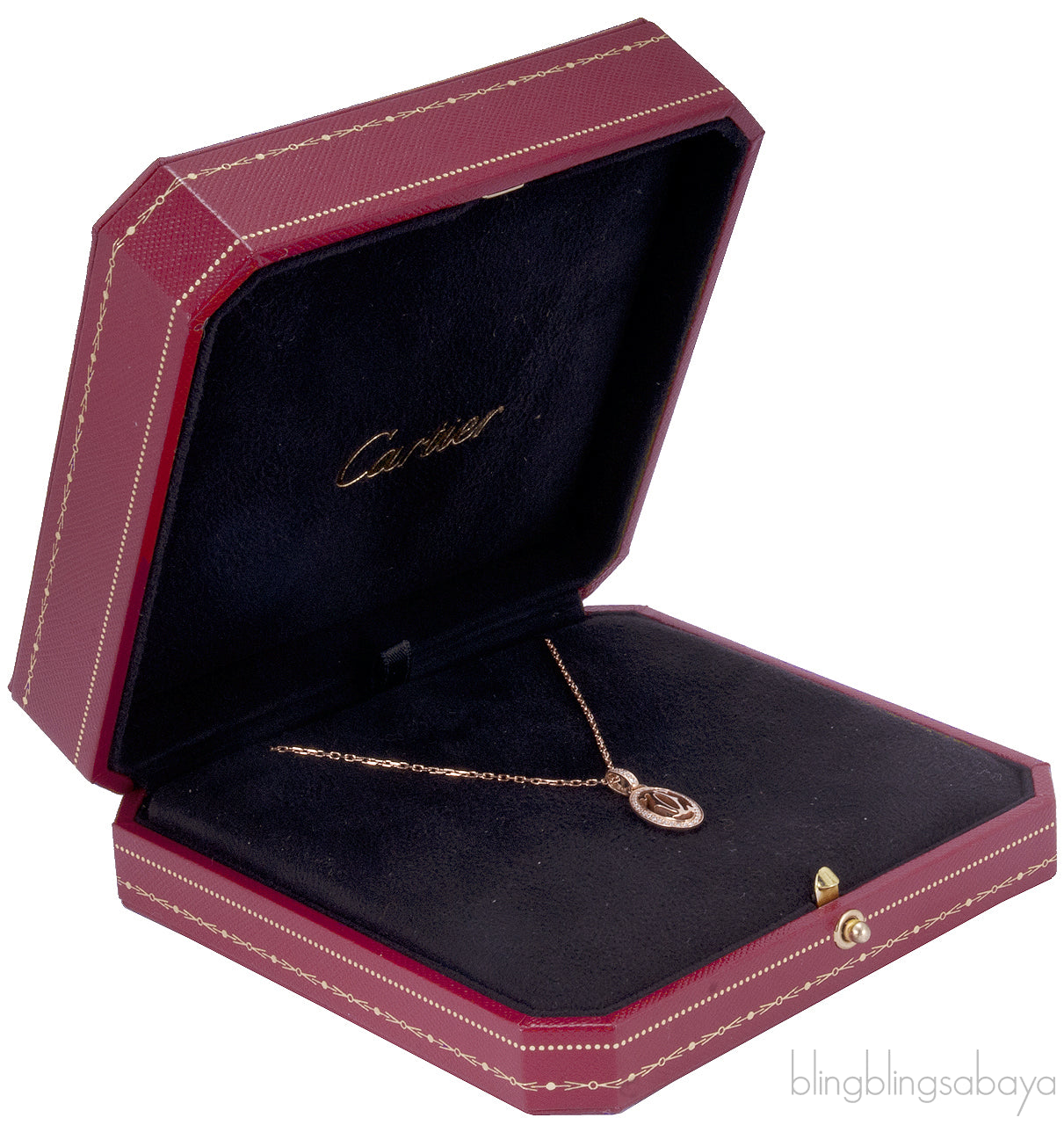 Logo Double C Diamond Necklace