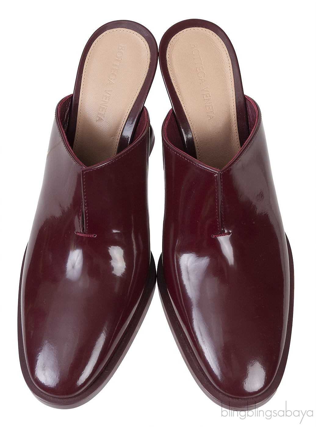 Bottega Veneta Leather Cha-Cha Heeled 100 Mules