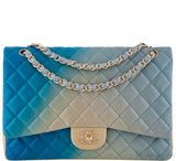 Gradient Ombre Classic Flap Bag