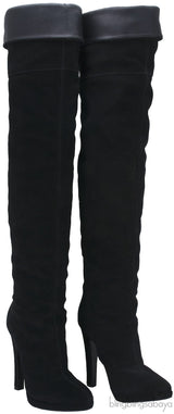 Black Over-the-knee High Boots