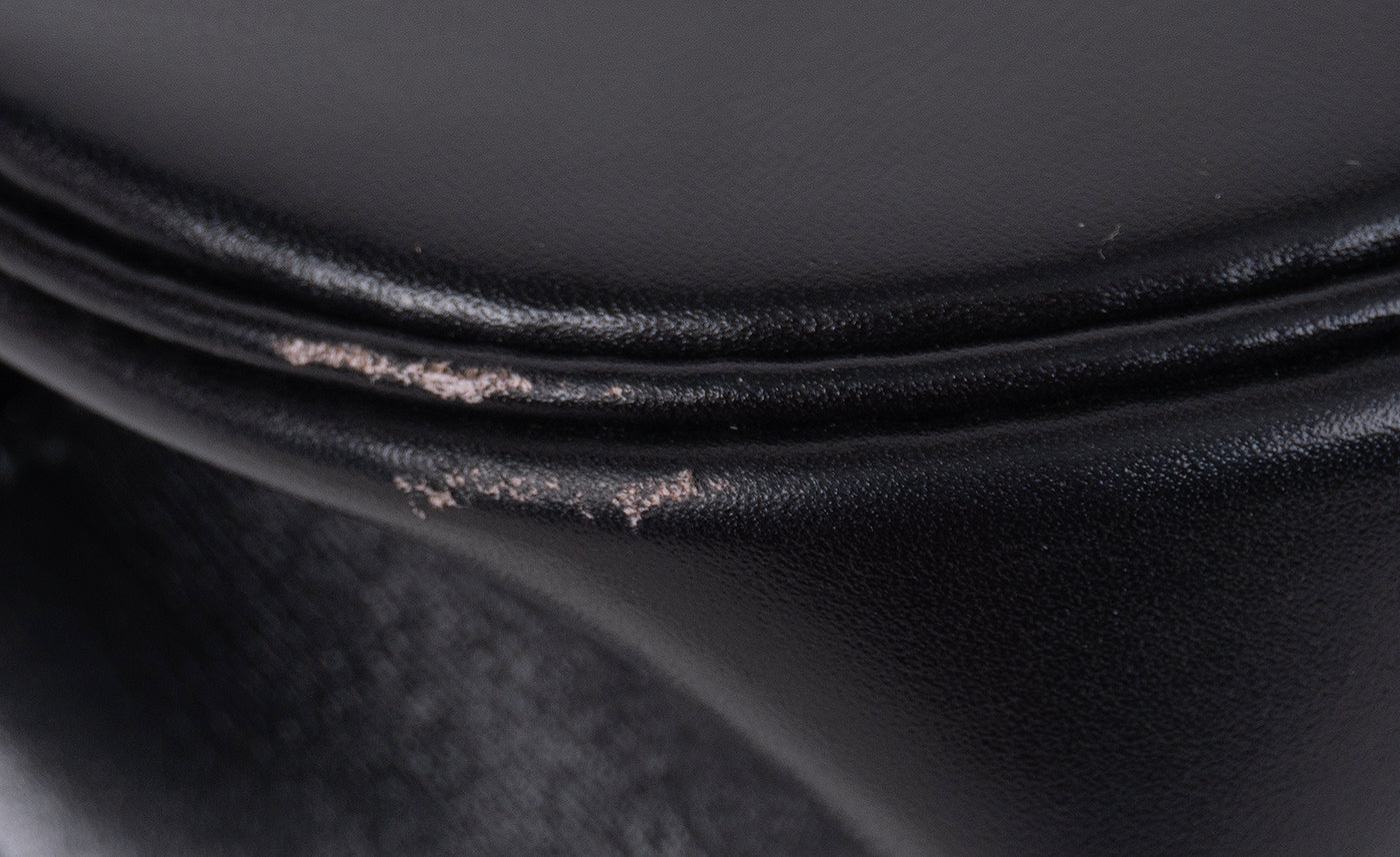 Hermes Black Vintage Kelly Moove Belt Bag