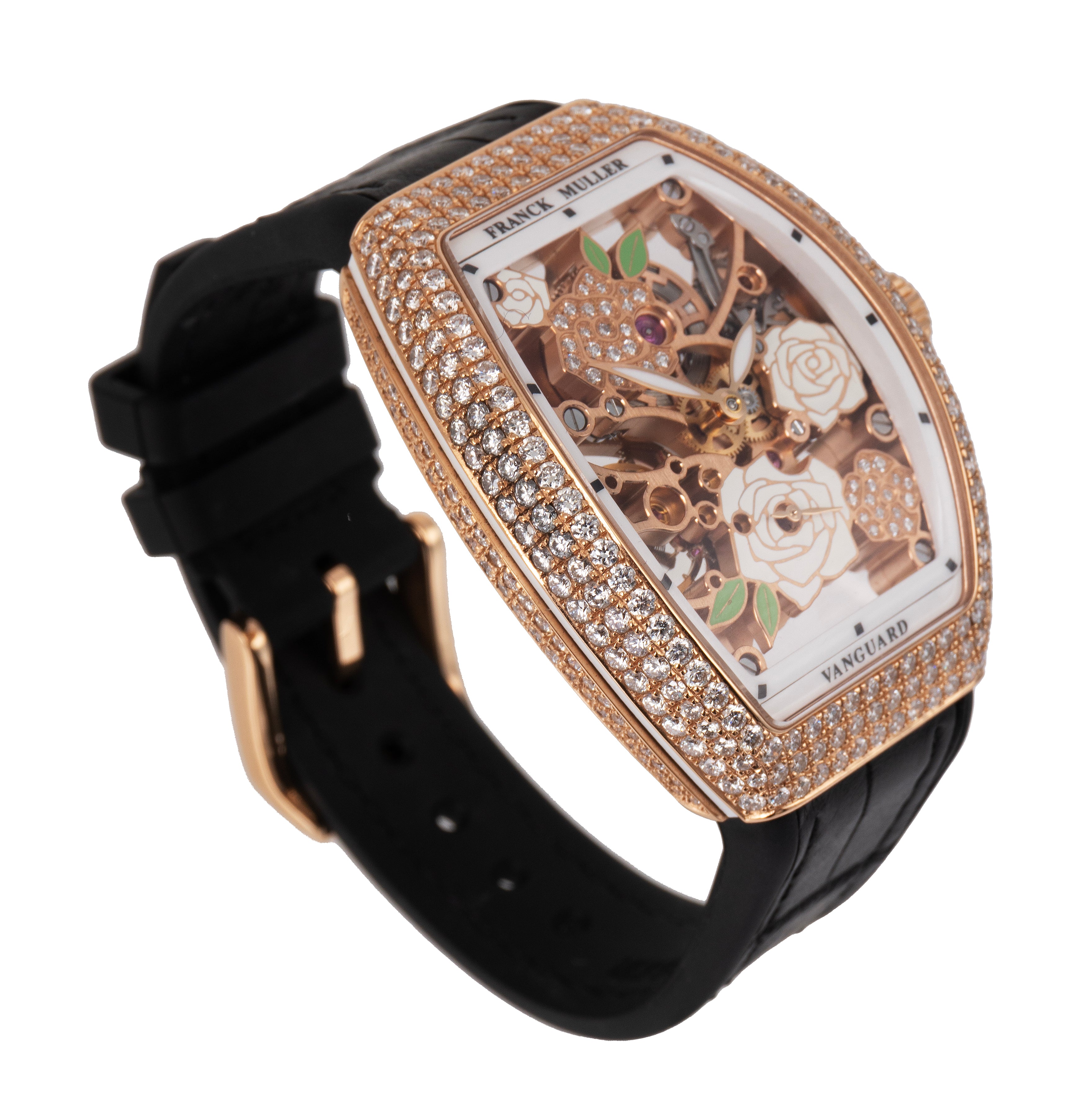 Franck Muller Vanguard V32 S6 SQT ROSE D CD 2RO 5N BC Watch
