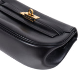 Hermes Black Vintage Kelly Moove Belt Bag