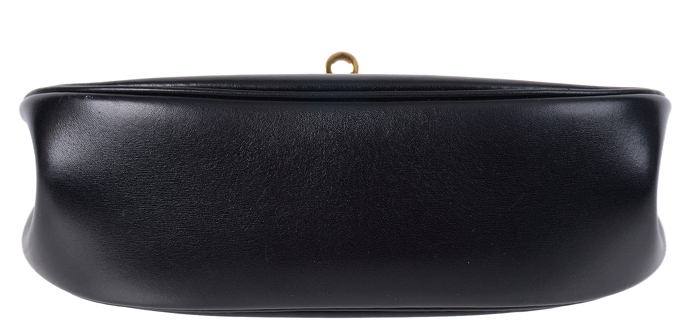 Hermes Black Vintage Kelly Moove Belt Bag