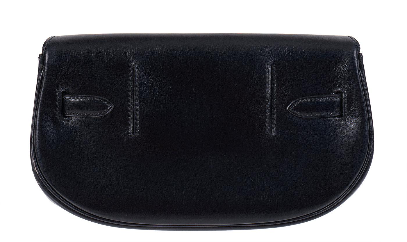 Hermes Black Vintage Kelly Moove Belt Bag