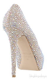 Crystal Embellished Pump