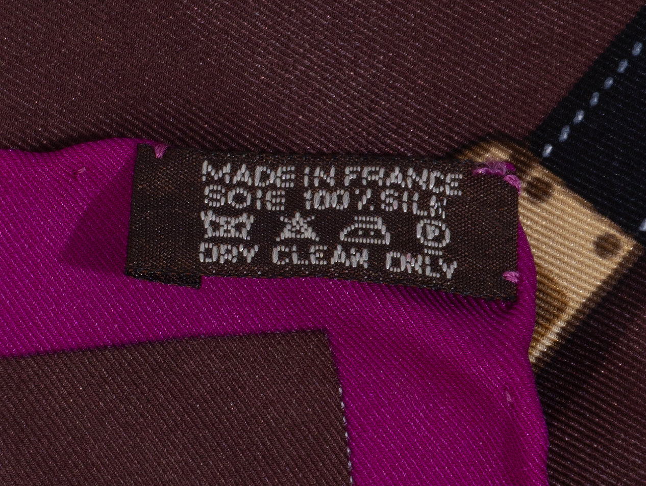 Hermes "Très Kelly" Silk Scarf With Scarf Rings