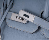 Birkin 35 Blue Lin Togo PHW