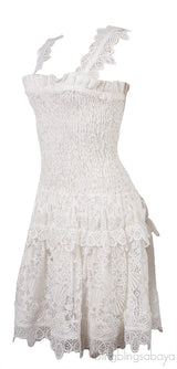 Waimari Joy Ivory White Mini Dress M