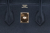 Birkin 35 Black Togo