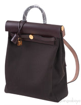 Herbag A Dos Zip Military Toile Retourne Backpack