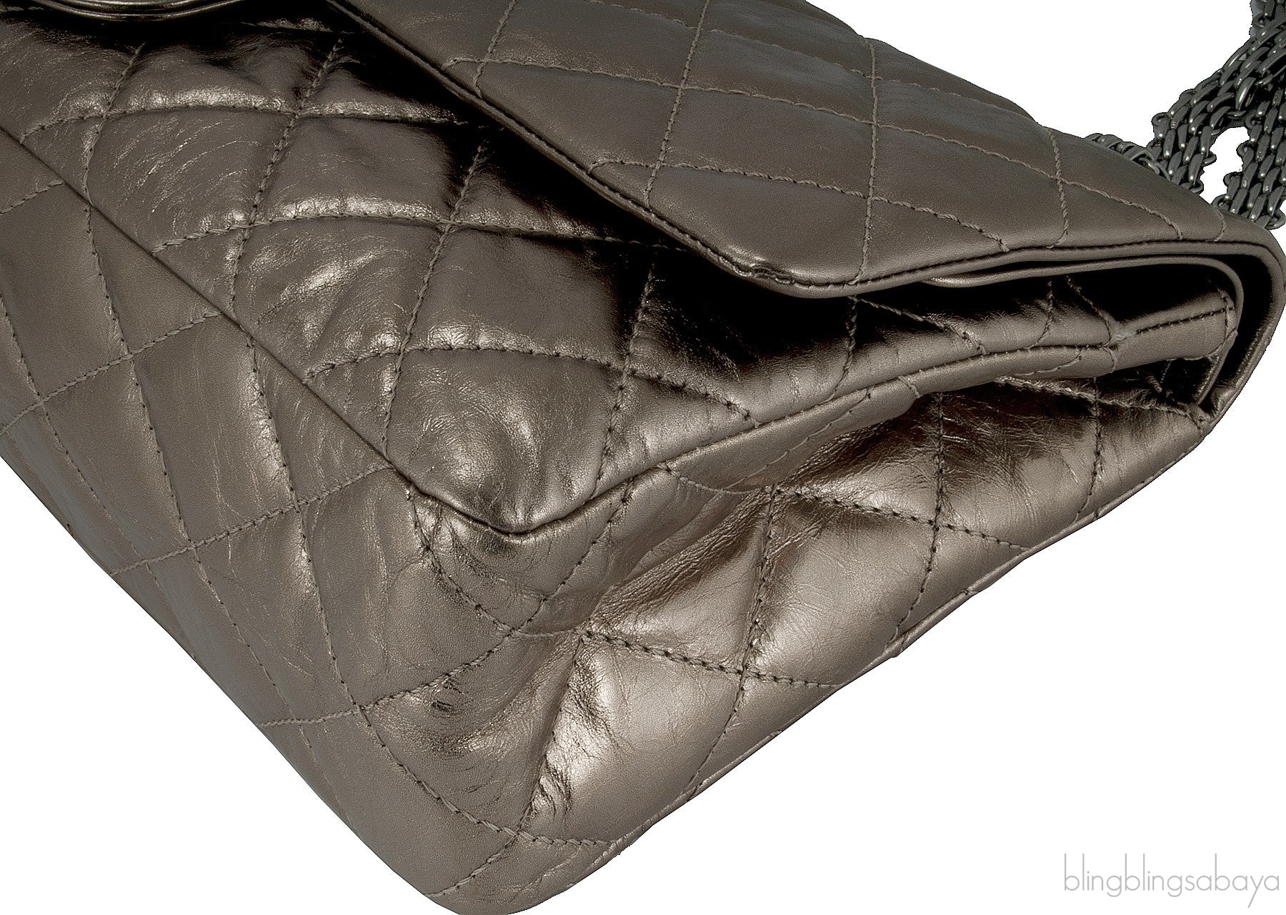 2.55 Reissue Metallic Bronze Flap Bag