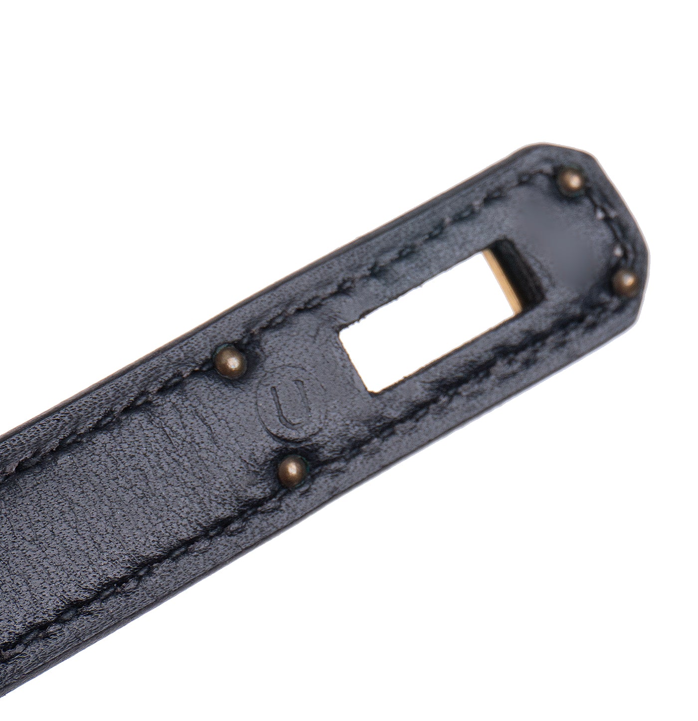 Hermes Black Vintage Kelly Moove Belt Bag