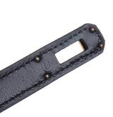 Hermes Black Vintage Kelly Moove Belt Bag