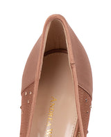 Andrea Wazen Lore Glitz Mesh Satin 105 Pumps 40