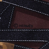 Hermes "Très Kelly" Silk Scarf With Scarf Rings