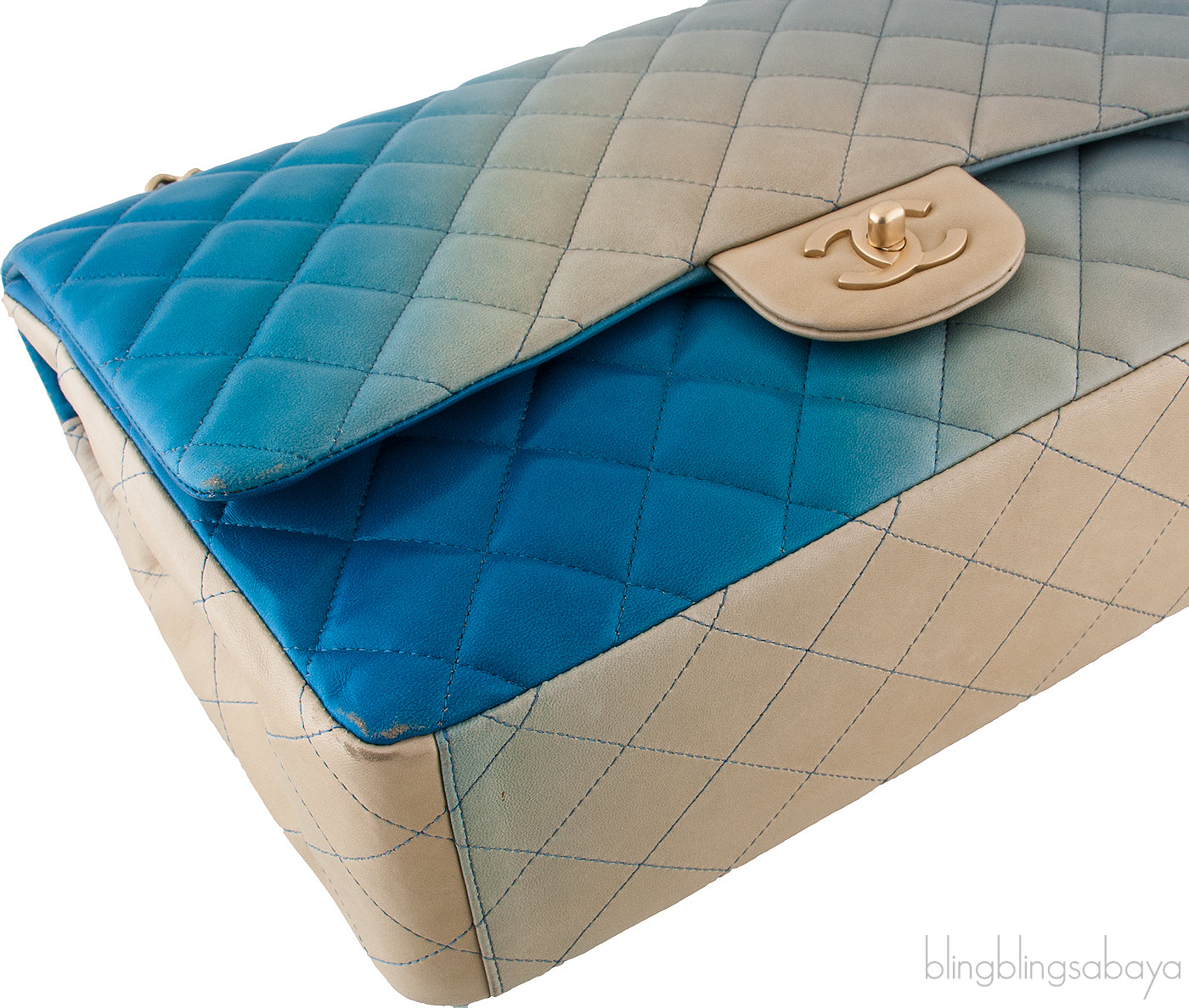 Gradient Ombre Classic Flap Bag