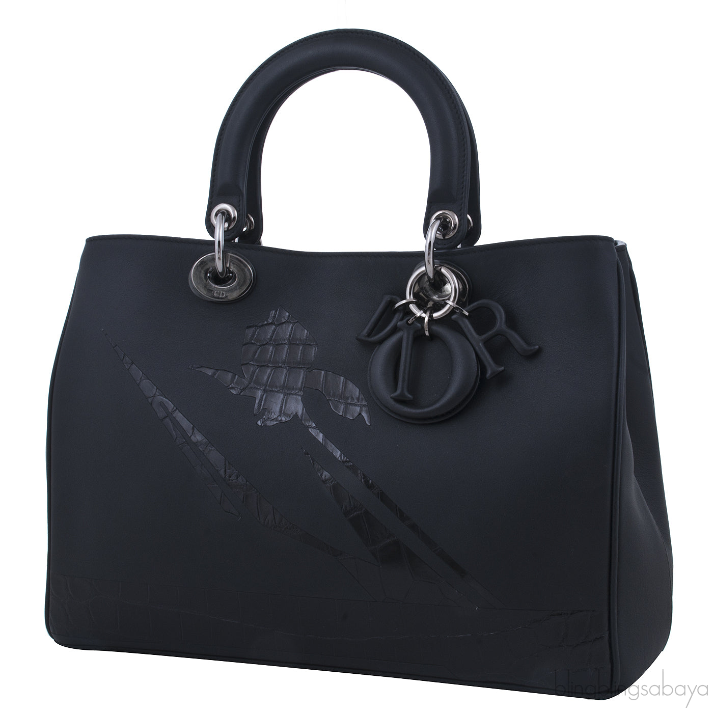 Diorissimo Warhol Black Shoulder Bag