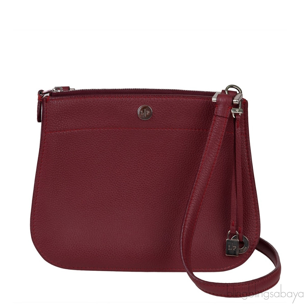 Burgundy Odessa Crossbody Bag