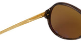 Linda Farrow Gold Aviator Sunglasses