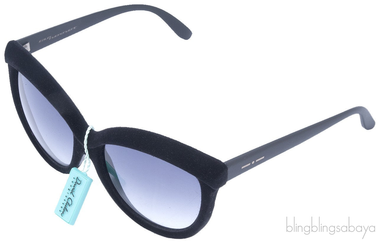 Cat Eye Velvet Sunglasses