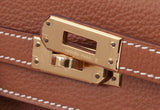 Kelly 25 Gold Togo Retourne GHW