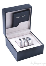 Serpenti Steel Diamond Watch