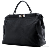 Black Peek-a-boo Satchel