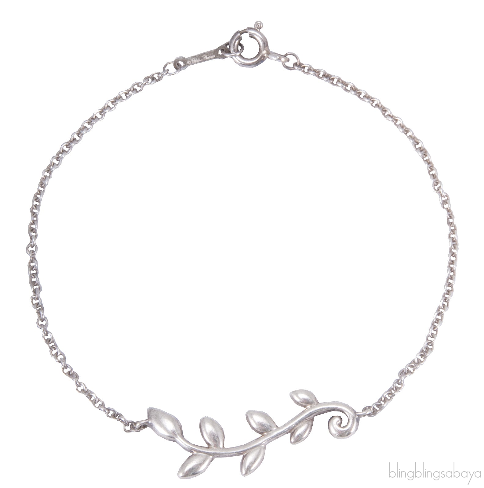 Olive Leaf Vine Bracelet*