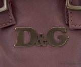Brown Mini Top Handle Bag