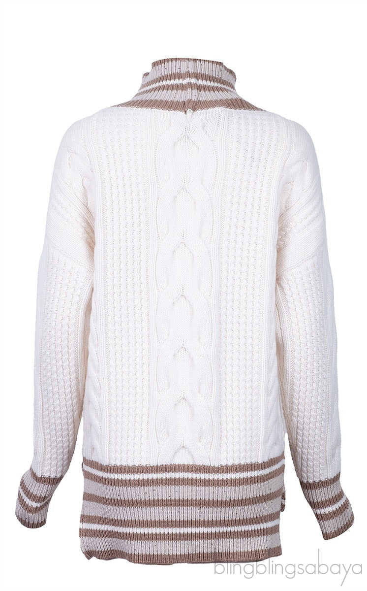 Off-white Cable Knit Sweatshirt