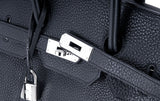 Birkin 35 Black Taurillon Clem PHW