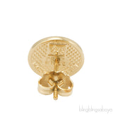 Paradise Sunlight Cabochon Earrings