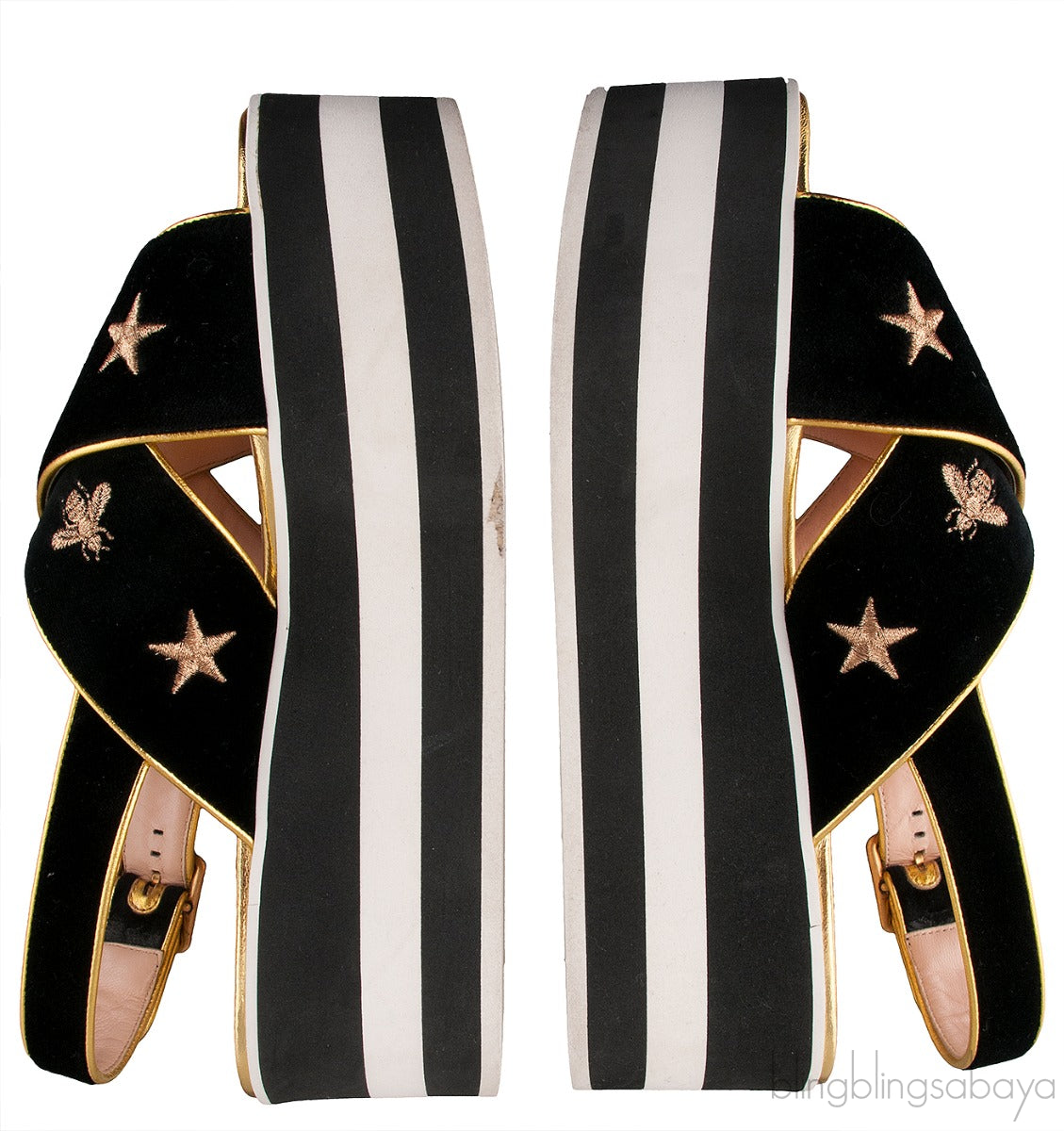 Peggy Star Bee Platform Sandals