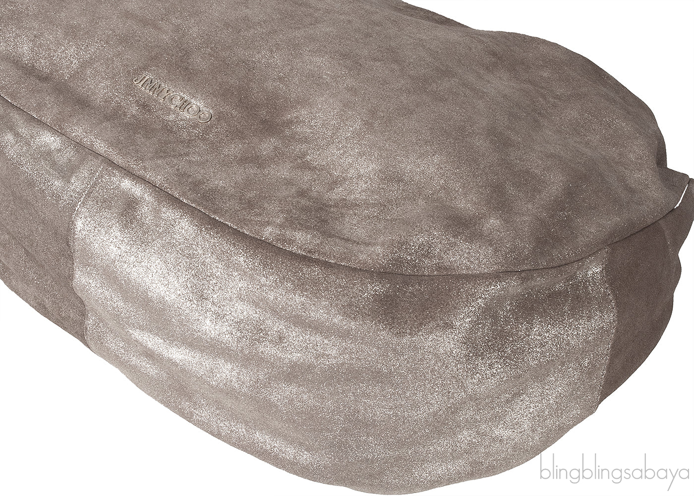 Metallic Brown Hobo Shoulder Bag