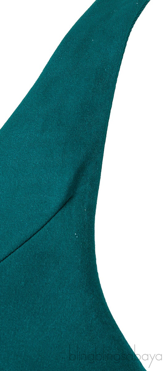 Emerald Green Lexxi Asymmetric  Swimsuit