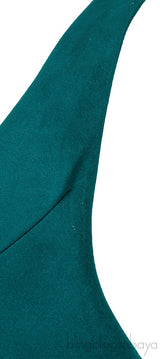 Emerald Green Lexxi Asymmetric  Swimsuit
