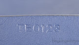 Blue Python Antigona Envelope Clutch