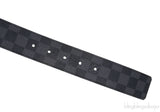 LV Initials 40 MM Matte Black Belt