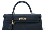 Kelly 35 Black Togo Retourne