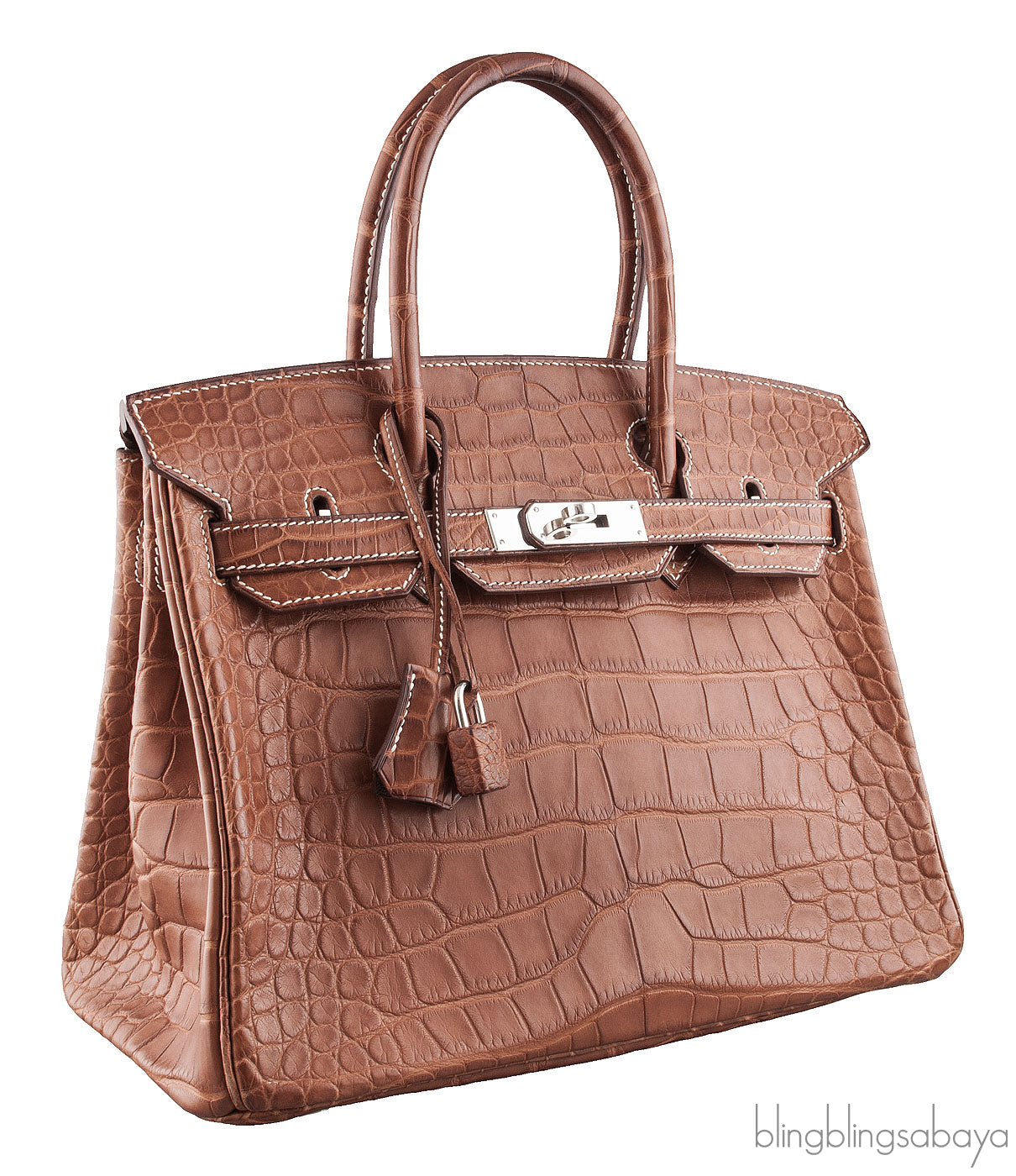 Birkin 30 Barenia Crocodile Bag