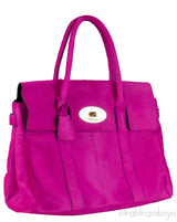 Fuchsia Pony Hair Bayswater Top Handle Bag