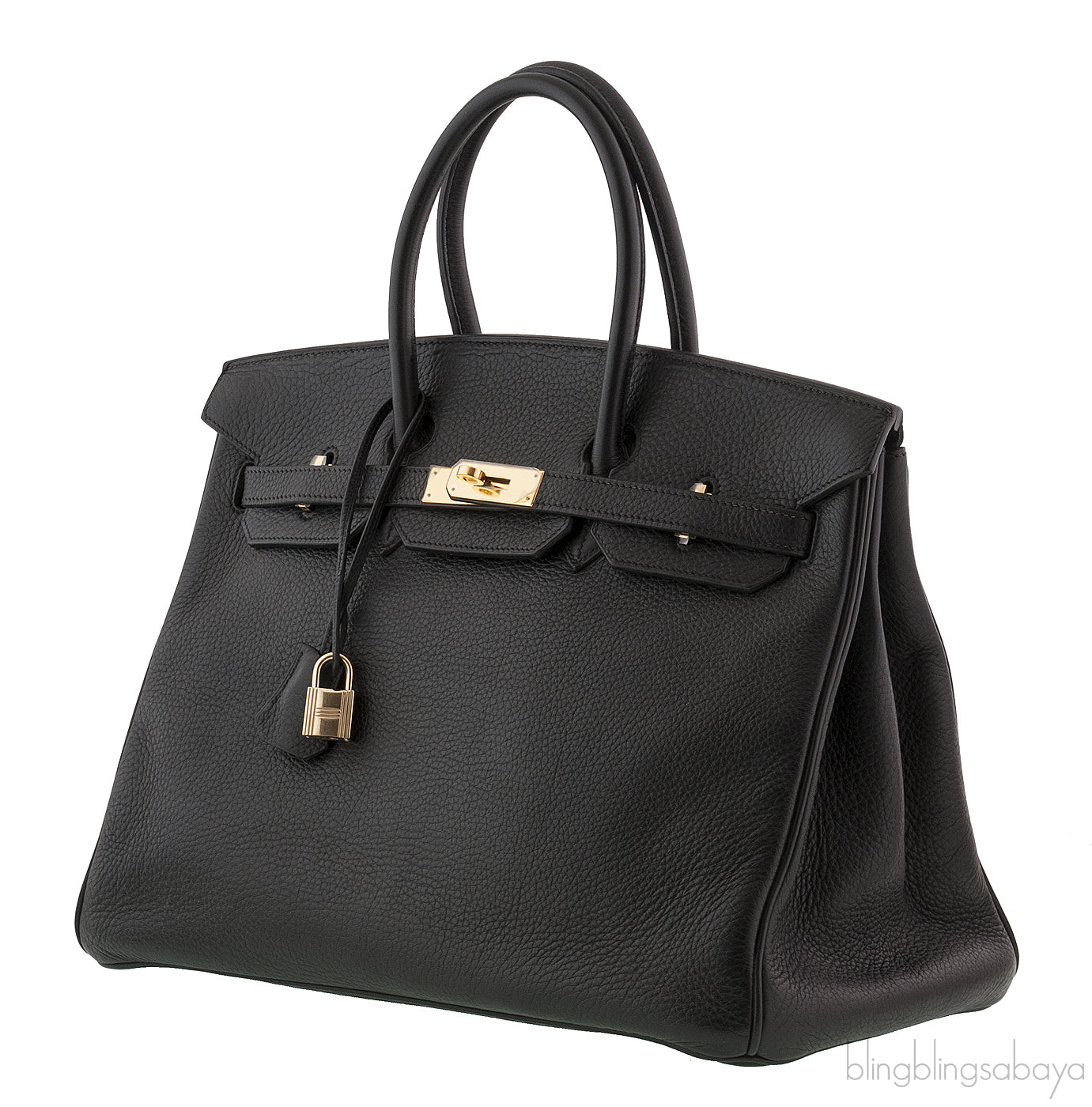 Birkin 35 Black Togo GHW