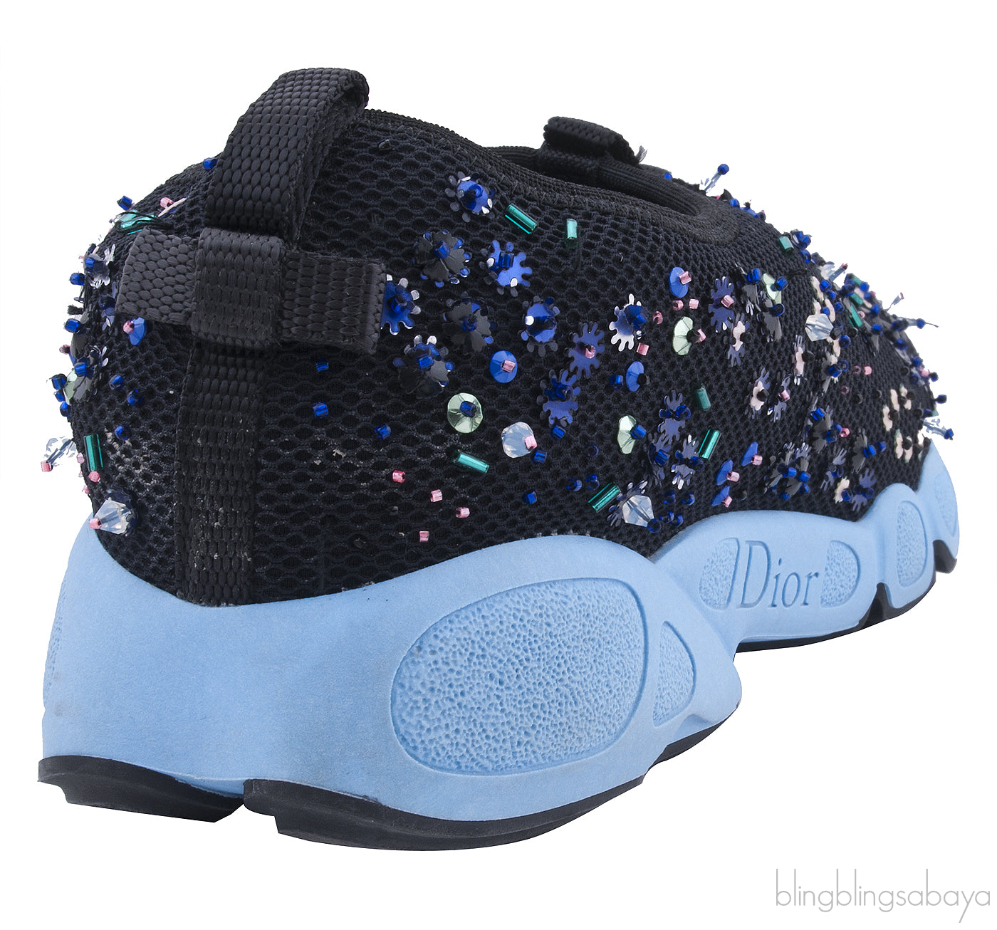 Sequin Black Fushion Sneakers