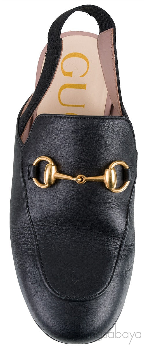 Princetown Leather Kids Slipper