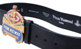 Saturn Crystal Embellished Belt
